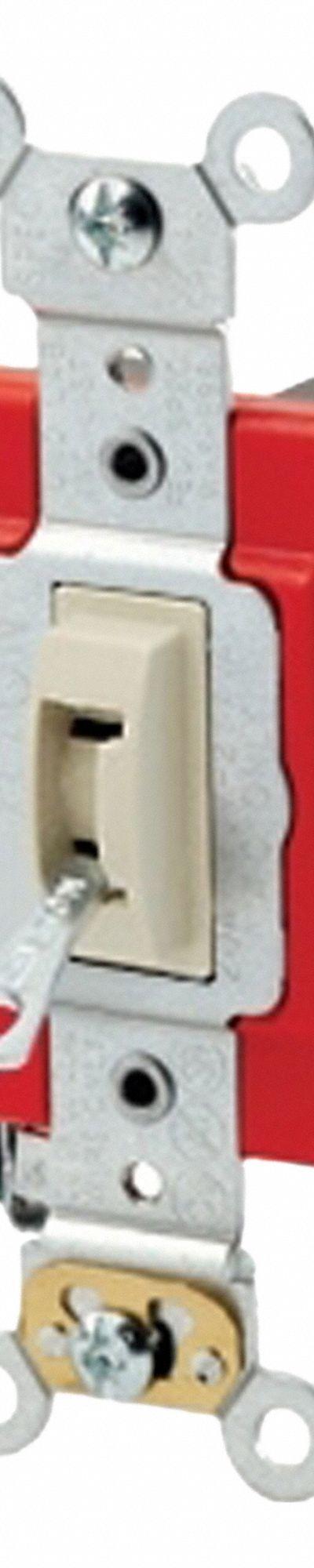 LEVITON Wall Switch: Toggle Switch - Toggle Wall Switches