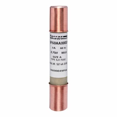 MERSEN Medium Voltage Fuses: 9F60 Series, R-Rated, 2.75 kV AC, 2 A, Gen Purpose - Fast-Acting & General-Purpose Cylindrical Fuses