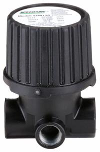 SPEEDAIRE Compressed Air Regulator: Zinc, 1/4 in NPT, 12 cfm, 5 psi to 150 psi, Nonrising (MPN 4ZM13). Key specifications — attr111664: No; attr111400: Miniature; attr111627: SPEEDAIRE.