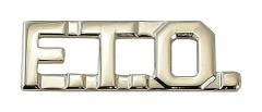 HEROS PRIDE Metal Rank Insignia: F.T.O., 3/8 in, Silver, Metal, Clutch Pin, Rank Insignia, 1 PR (MPN 4302N). Key specifications — attr1074238: Clutch Pin; attr188498: 3/8 in; attr188499: Silver; attr188500: Metal; attr188503: F.T.O.; attr193746: HEROS PRIDE.