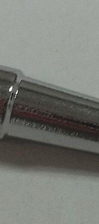 WELLER Soldering Tip: ET Series, Chisel, 3.2 mm W, 43.5 mm Lg (MPN ETM). Key specifications — Compatible Handpiece Manufacturer Model Number: EC1204A; Manufacturer Part Number: ETM; Brand: WELLER.
