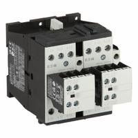 EATON IEC Magnetic Contactor: Reversing, 3 Poles, 3NO Contacts, 18 A, 120V AC Coil (MPN XTCR018C21A). Key specifications — Brand: EATON; Integrated Surge Suppression: Yes.