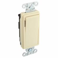 HUBBELL Wall Switch: Rocker Switch, Single Pole, Maintained, Ivory, 120/277V AC, 20 A (MPN DS120IL). Key specifications — Illuminated: Yes; Voltage Rating: 120/277V AC.