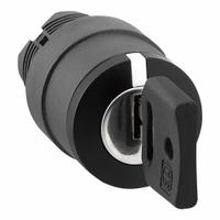 SCHNEIDER ELECTRIC Keyed Selector Switch: 3 Position, 22 mm Panel Mounting Size, Series XB5 (MPN ZB5AG09). Key specifications — Manufacturer Part Number: ZB5AG09; Brand: SCHNEIDER; Switch Action: Maintained/Maintained/Maintained; Key Removal Position: Right.