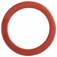 Cam and Groove Gasket: 4 in For Coupling Size, Red, 1 in Outside Dia, Encapsulated, 0.25 in Thick (MPN ZUSA-CAM-SFEP-4). Key specifications — Color: Red; Color Code Stripe: None; Metal Detectable: No; Gasket Material: FEP Encapsulated Silicone; Brand: USA INDUSTRIALS.