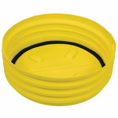 EAGLE Drum Lid: For Salvage Drums Drum Type, Plastic, Yellow, 1690 - Lids for Overpack Drums