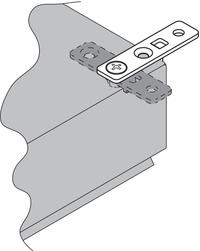 HOFFMAN Mounting Bracket Kit: For External Mounting, Steel (MPN LMFK). Key specifications — Finish: Plated; Brand: HOFFMAN; Accessory Type: Mounting Bracket Kit; Application: For External Mounting; Features: Kit Is Field-Installable on All Solid-Back-Body Enclosures; Material: Steel.