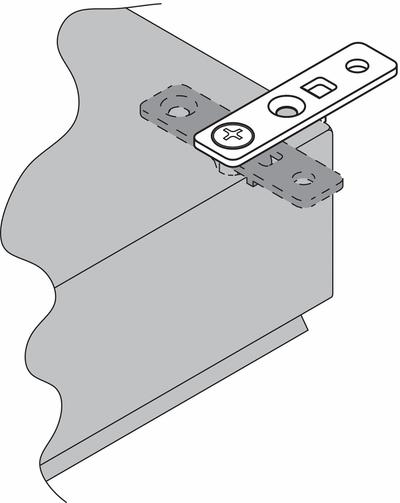 HOFFMAN Mounting Bracket Kit: For External Mounting - Electrical Enclosure Accessories & Replacement Parts