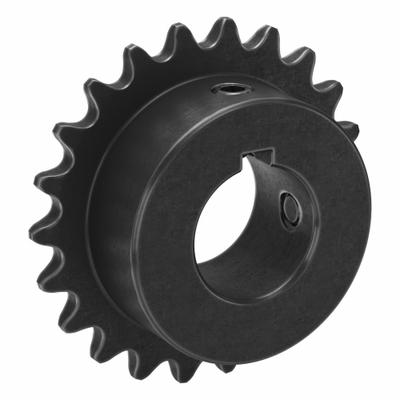 TRITAN Roller Chain Sprocket: 35, For 3/8 in Chain Pitch, 1 in Bore Dia, 22 Teeth - Size 35 Fixed-Bore Roller Chain Sprockets