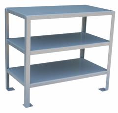 JAMCO Work Table: Fixed Ht, Steel, 24 in x 18 in, 2,000 lb Overall Load Capacity, Steel (MPN WV124GP). Key specifications — Brand: JAMCO; Unit Type: Not Expandable or Modular.