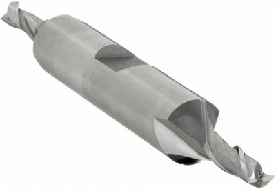 OSG Square End Mill: Cobalt, Double End, 2 Flute, 3.5 mm Mill Dia, 11.11 mm LOC - Double-End Cobalt Square End Mills