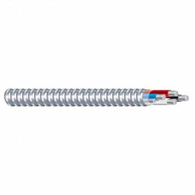 SOUTHWIRE Metal Clad Cable: 12 AWG, 4 Conductors, Copper, 1,000 ft, Aluminum, Std - Standard Metal-Clad Cables