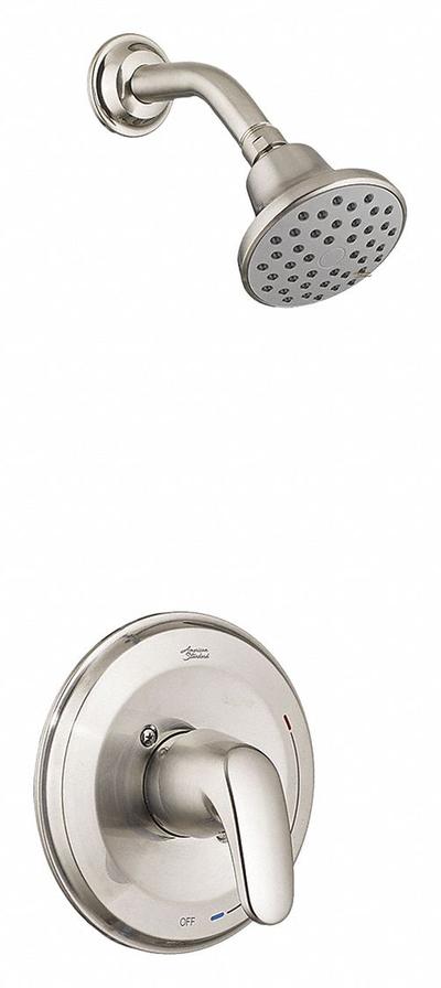 AMERICAN STANDARD Shower Faucet: Colony PRO, 1.75 gpm Fixed Showerhead Flow Rate - Shower Faucets with Fixed Showerheads