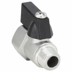 USA INDUSTRIALS Manual Two-Way Ball Valve: 1/4 in, 304 Stainless Steel, Straight Valve Body, Wedge (MPN ZUSA-VLV-64). Key specifications — Brand: USA INDUSTRIALS; Handle: Wedge.