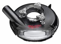 MILWAUKEE Dust Shroud: For Use With Most Pro Small Angle Grinders (MPN 49-40-6105). Key specifications — attr1254963: MILWAUKEE; attr1254938: Dust Collection; attr1254942: Dust Shroud; attr1254941: Most Pro Small Angle Grinders.