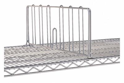 INSTOCK Wire Shelf Dividers: 1 in x 24 in x 8 in - Ledges for Wire Shelving