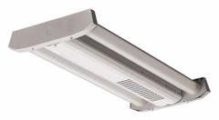 LITHONIA LIGHTING LED High Bay: 25 5/8 in Lg, 12,045 lm, 5000K, 10 ft – 20 ft Mounting Ht, 77 W, Gen (MPN IBG 12L MVOLT 5K). Key specifications — attr1260469: 120 to 277V AC; attr1260477: 175W MH; attr1260467: LITHONIA LIGHTING; attr1260503: 5000K.