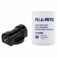 FILL-RITE Fuel Filter Kit: Water & Particulate, Repl Filter, Water / Particulate, Steel, Hydroglass (MPN 1210KTF7026). Key specifications — Compatible Grainger Part Number: 30J090; Brand: FILL-RITE; Body Material: Steel; Filter Material: Hydroglass; Compatible Manufacturer Model Number: KITF25; Series: Hydrosorb.