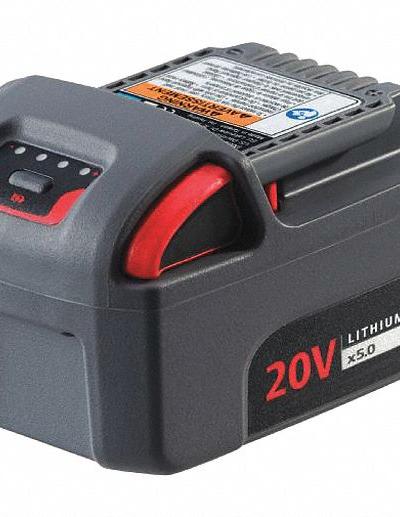 INGERSOLL RAND Battery: IQV20™, 5 Ah, Battery Included, 20V DC - Assorted Brands Cordless Tool Batteries