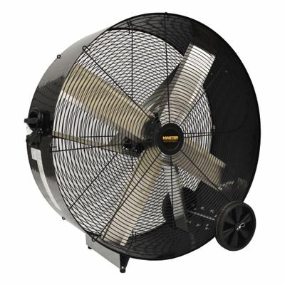 MASTER Barrel Fan: 42 in Blade Dia, 120V AC, Stationary, 1/4 hp, Direct Drive - Standard Industrial Floor Fans