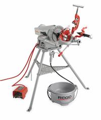 RIDGID Portable Pipe Threading Machine: 300, For 1/8 in to 2 in Pipe, 1/2 hp, Manual Chuck, 1 Speed (MPN 15722). Key specifications — attr530525: 1; attr553035: (2) Die Sets; attr530501: RIDGID.