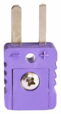 DAYTON Thermocouple Connector: Jack, For Type E Thermocouple Type, Mini Plug, 2 Pins, Flat, Flat (MPN 794F54). Key specifications — attr1432255: Flat; attr1276097: Jack; attr1276100: Constantan; attr1276082: Mini Plug; attr1276092: DAYTON; attr1276087: Purple; attr1276088: Thermoplastic Nylon; attr1276089: 794F54.