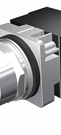 SIEMENS Mushroom Head Push Button: Illuminated, Mushroom Head Profile, Metallic, 30 mm, 2NC (MPN 52PP2E2GB). Key specifications — Brand: SIEMENS; Action: Maintained; Series: Class 52; Terminal Connection: Pressure Plate; Push Button Material Type: Metallic.