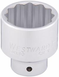 WESTWARD Socket: Metric, 3/4 in Drive Size, 41 mm Socket Size, 12-Point, Std, Chrome, Socket (MPN 5MX56). Key specifications — attr1204417: WESTWARD; attr1204392: Chrome.