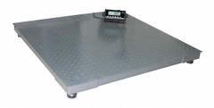 MEASURETEK Floor Scale: 2,500 lb Wt Capacity - Imperial, 0.2 kg/0.5 lb Readability, Floor Scale (MPN 12R959). Key specifications — Weighing Units: lb; Platform Material: Steel; Connection Ports: RS-232; Brand: MEASURETEK; Readability: 0.2 kg/0.5 lb.