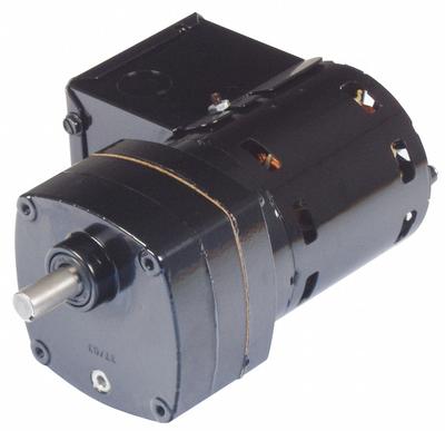Dayton Gearmotor: Parallel, Single Output Shaft, PSC, TENV, 124 RPM, 25 in-lb Max Torque - Parallel Shaft AC Gearmotors