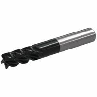 WIDIA Square End Mill: Carbide, TiAlN Coated, 5 Flute, 3/8" Mill Dia, 1/2" LOC, 2-1/2" OAL (MPN 7008486)