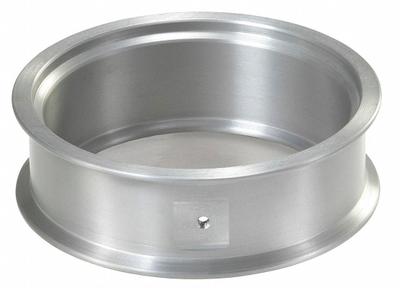 CLEVELAND VIBRATOR CO. Ultrasonic Test Sieve: Stainless Steel, 9 1/2 in Outside Dia - Ultrasonic Test Sieves