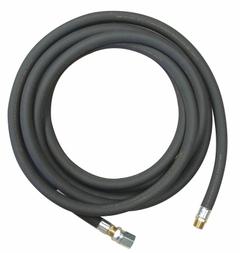 HEAT WAGON Portable Gas Heater High Pressure Gas Hose: Portable Gas Torpedo Heaters, 25 ft Hose Lg (MPN 7525). Key specifications — Brand: HEAT WAGON; Includes: Female Swivel Fitting; Compatible with Product Type: Portable Gas Torpedo Heaters; Hose and Regulator Type: High Pressure Gas Hose; Compatible Grainger Part Number: 11Z967.