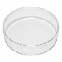 Petri Dish: 99.82 mm Dia, 24.89 mm Overall Ht, No Surface Treatment, Extra Deep Dish, Polystyrene (MPN 322770). Key specifications — Includes: Extra Deep Dish; Material: Polystyrene; Brand: QORPAK; Surface Type: No Surface Treatment.
