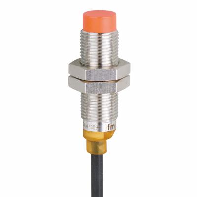 IFM Inductive Cylindrical Proximity Sensor: Non-Terminated Cable, Unshielded - Cylindrical Sensors with Non-Terminated Cables