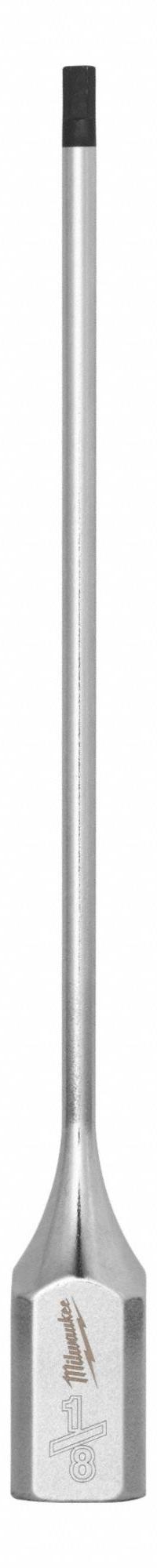 MILWAUKEE Bit Socket: 3/8 in Drive Size, Hex Tip, 1/8 in Tip Size, 6 in Overall Lg, Fixed Insert (MPN 45-34-1074). Key specifications — attr1204765: Fixed Insert; attr1204767: MILWAUKEE.