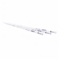 KIMBLE Bacteriological/Milk Pipettes: 1.1 mL Capacity, 1 mL_1.1 mL_0.5 mL Graduation Increments (MPN 72106-11). Key specifications — Sterility: Sterile; Brand: KIMBLE; Individually Wrapped: Individually Wrapped; Material: Borosilicate Glass; Product Type: Bacteriological/Milk Pipettes.