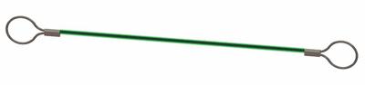 INNOVATIVE COMPONENTS Tool Lanyard: Stainless Steel, 12 in Overall Lg, 5/16 in Loop 1 Size - Lanyards