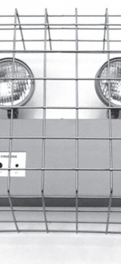 Wire Guard: Wire Guard, 15 in Overall Ht, 12 1/2 in Overall Wd, 5 1/2 in Overall Dp (MPN WG4). Key specifications — Brand: CHLORIDE; Item - MERCH: Wire Guard; Compatible Mfr. Model Number: SPU Series (fully recessed), Patron, SL Series.