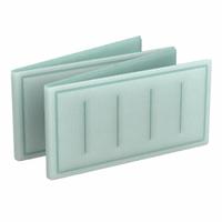 GRAINGER Link Air Filter: 25 in x 22 in x 1 in, 22 in Section Wd, 4 Sections, 2 Ply, MERV 8 (MPN 2DWZ7). Key specifications — Performance Rating: MERV 8; Brand: GRAINGER; Media Material: Synthetic.