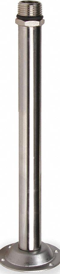 EDWARDS SIGNALING Extension Stem 200mm: Tower Light Extension, For 200 Class, 7 7/8 in Overall Ht (MPN 270SSXT200). Key specifications — attr1056662: EDWARDS SIGNALING; attr1056663: 200 Class; attr1056664: Interlock; attr1056670: Silver; attr1056672: IP65; attr1056675: Threaded Mount; attr1056661: 270SSXT200; attr1056673: Gasket.