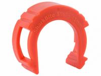 SHARKBITE Push-Fit Fitting Disconnect Clip: For 1 1/2 in Pipe Size, 1 1/2 in For Tube Size, Brass (MPN UXLDC41). Key specifications — attr521924: Brass; attr448664: SHARKBITE; attr521933: Disconnect Clip.