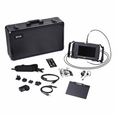FLIR Videoscope Kit: 640 x 480, 3 m Shaft Lg, 4.9 mm Shaft Dia, 4.9 mm Camera Dia - Dual View Borescopes