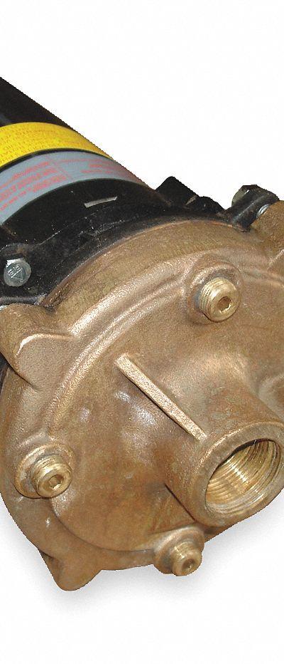 DAYTON Centrifugal Pump: 3/4 hp - 1/4 to 3/4 HP Straight Centrifugal Pumps