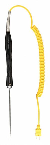 EXTECH Immersion Temperature Probe: -58°F to 1,292°F /-50°C to 700°C, ±0.2°C/±0.4°F, 5.9 in Probe Lg (MPN 881603). Key specifications — Brand: EXTECH; Accuracy: ±0.2 °C; Handle Type: Straight.