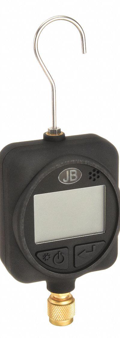 JB INDUSTRIES Vacuum Gauge: LCD - Digital Vacuum Gauges