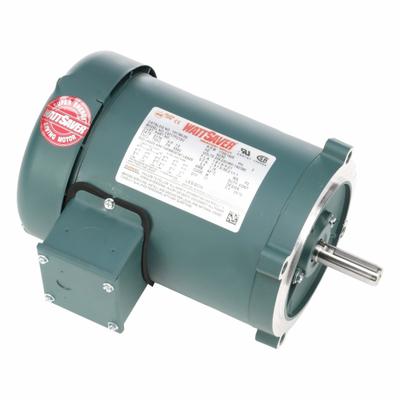 LEESON General Purpose: C-Face Mount, Totally Enclosed Fan Cooled, 1/2 hp, 230/460V AC - C-Face 3-Phase General Purpose AC Motors