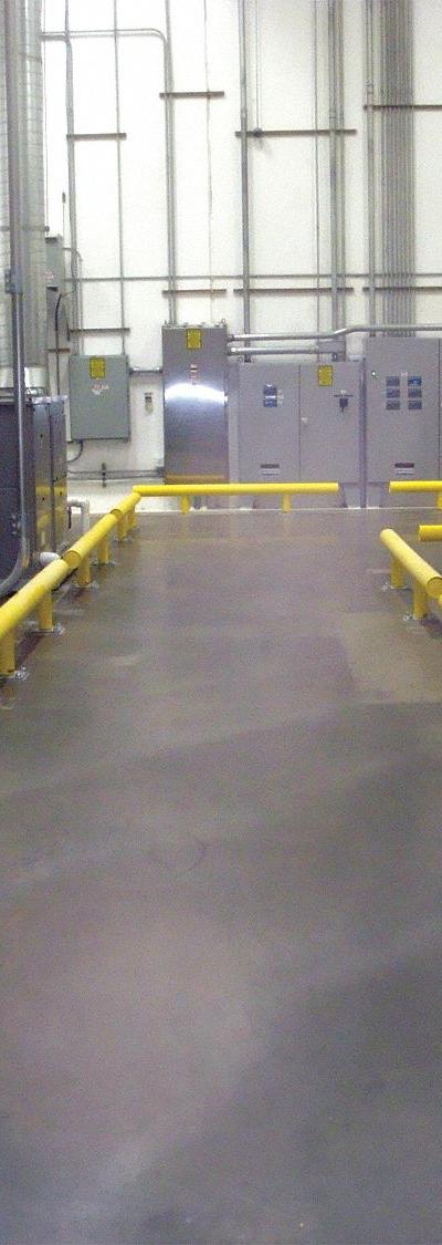 IDEAL SHIELD Guard Rail System: Straight - Low-Profile Pipe-Style Guardrails
