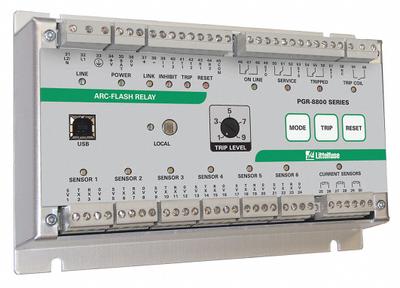 LITTELFUSE Arc Flash Relay: DIN-Rail & Surface Relay Mounting - Combination DIN-Rail & Surface-Mounted Relays
