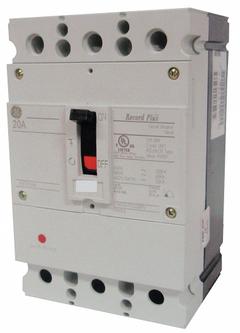 GE Molded Case Circuit Breaker: 40 A Amps, 200kA at 240V AC, Fixed, Lug, ABC (MPN FBH36TE040R). Key specifications — Series: FBH; Max. AIR Rating: 200kA at 240V AC; Instantaneous Trip: Fixed; Terminal Connection: Lug; Phase Connection: ABC.